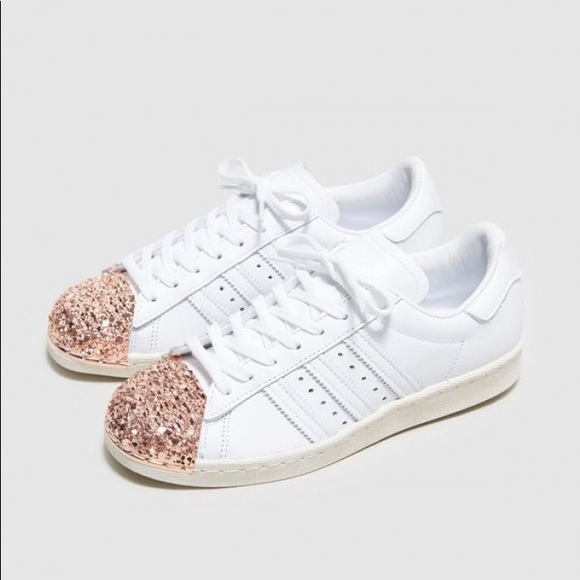 ADIDAS Superstar Rose Gold Toe - Picture 8 of 8